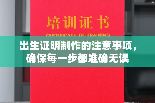 凌源出生证明制作的注意事项，确保每一步都准确无误